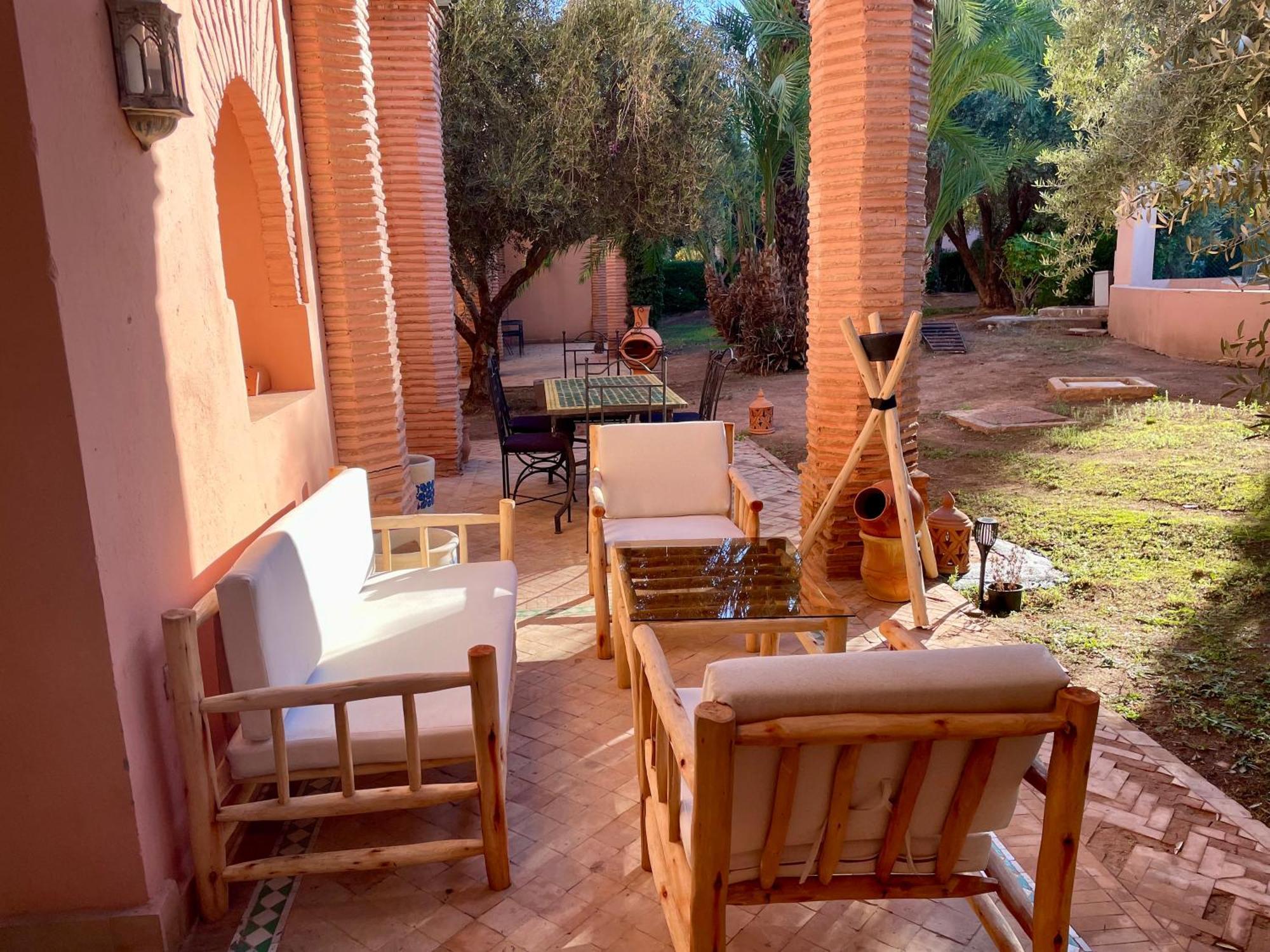 Ferienwohnung Les Fleurs Du Bien - Marrakech Marrakesch Exterior foto